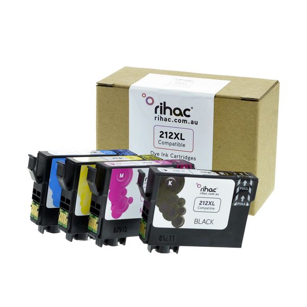 Rihac 212XL Ink cartridge alternative for EPSON Workforce WF-2810 2830 2850 212 | eBay